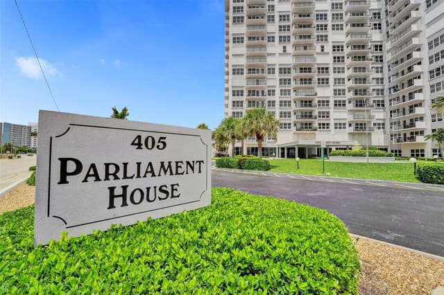 405 N Ocean Boulevard 623, Parliament House, Pompano Beach, FL