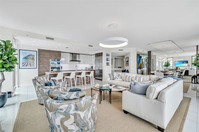 100 E Las Olas Boulevard 1701, sold in 100 Las Olas, Fort Lauderdale, FL