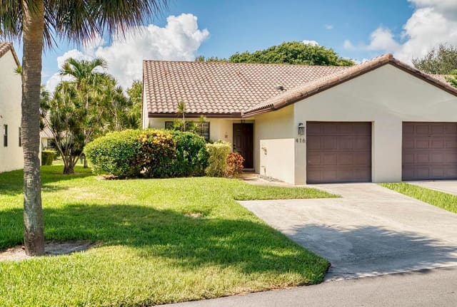 416 Buttonwood Place, sold in Windwood Unit I, Boca Raton, FL