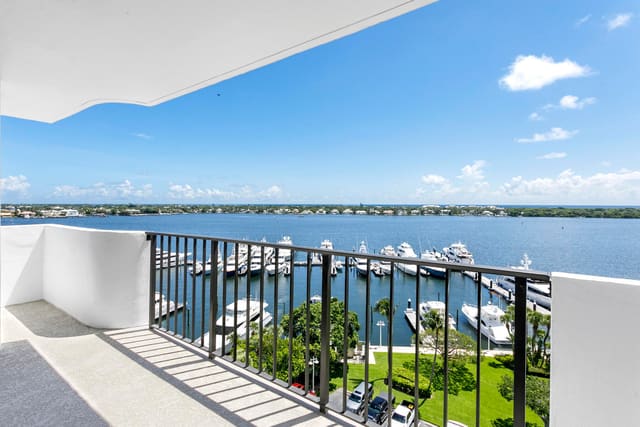 1200 Marine Way 802, sold in Old Port Cove Condo One, North Palm Beach, FL