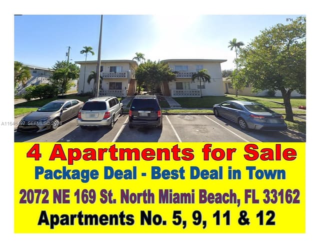2072 NE 169th Street Apartments # 5, 9, 11, 12, North Miami Beach, FL 33162