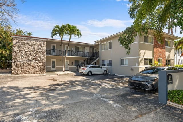 81 Edgewater Drive 203, sold in Edgewater of Coral Gables, Coral Gables, FL