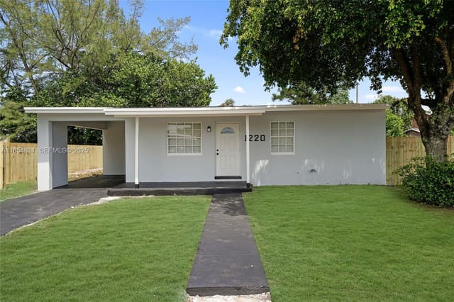 1220 NW 18th Avenue, sold in Lauderdale Manors Amd Pla, Fort Lauderdale, FL