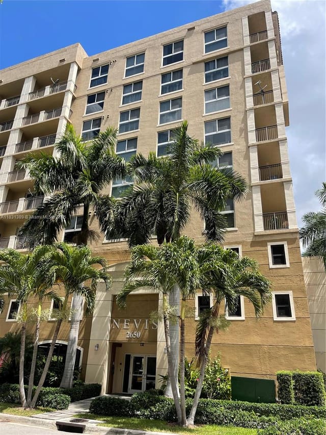 2650 SW 37th Avenue 603, sold in Nevis Condo, Coconut Grove, FL