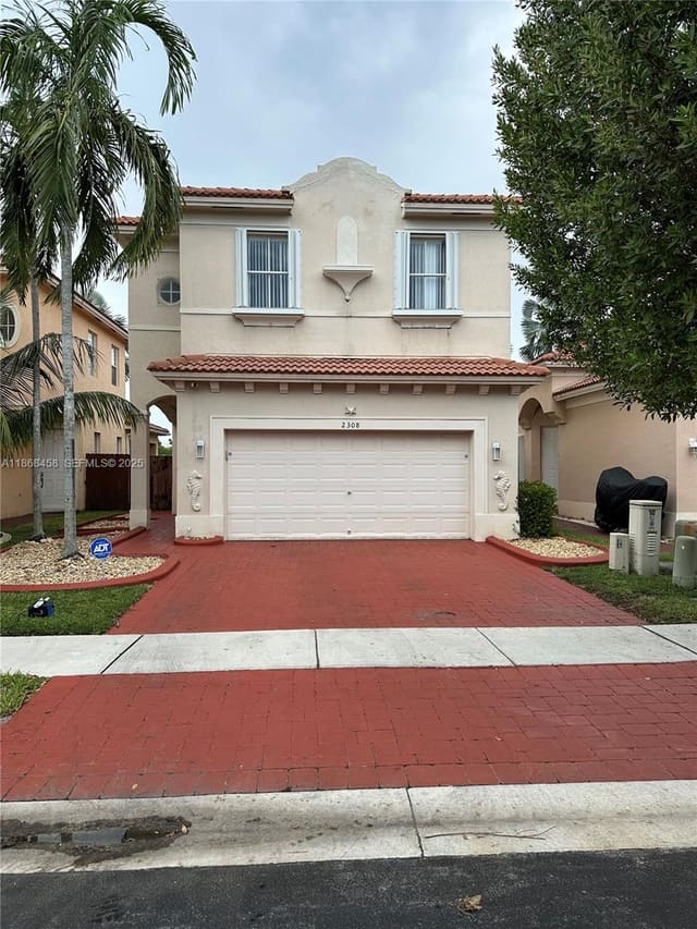 2308 NE 37th Terrace, sold in Portofino Bay, Homestead, FL