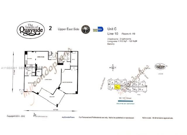 2000 Towerside Terrace 610, Miami, FL 33138 photo 21