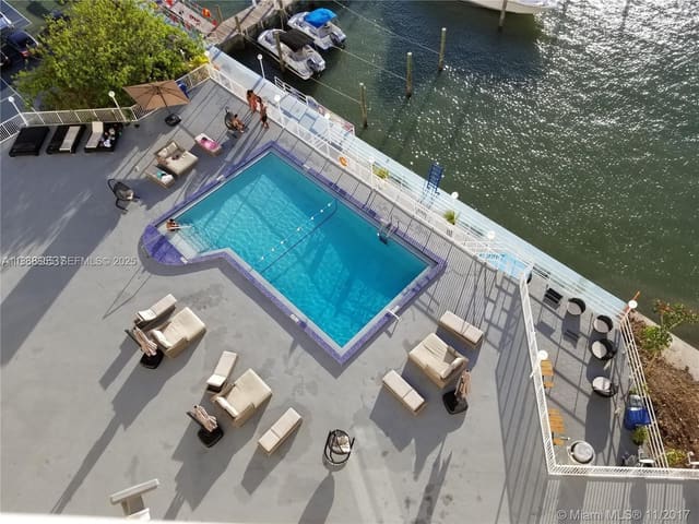 7904 West Drive 908, sold in Bayshore Yacht & Tennis C, North Bay Village, FL