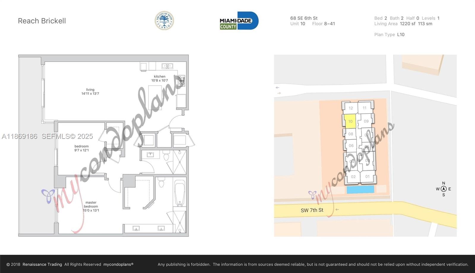 68 SE 6th Street 2410, Miami, FL 33131 photo 26