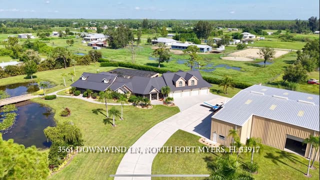 3561 Downwind Lane, Pine Shadows Air Park, North Fort Myers, FL