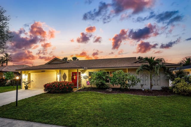 1421 SW 16th Street, sold in Hillsboro Park, Boca Raton, FL