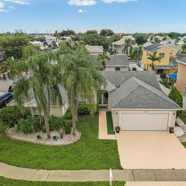 3950 SW 72nd Drive, sold in Country Creek, Davie, FL