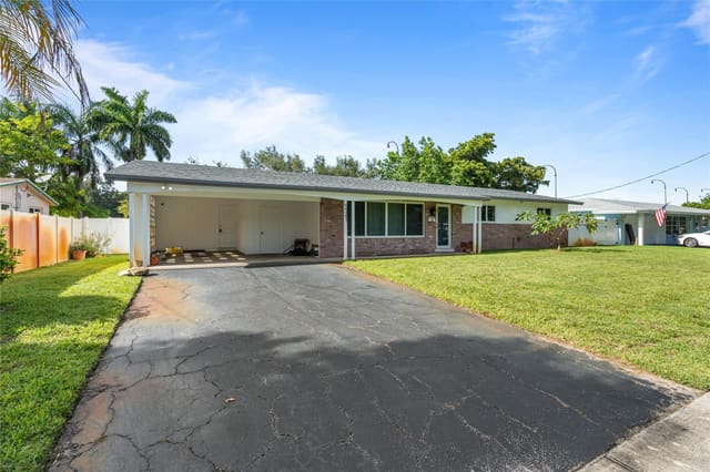 5341 SW 1st Street, sold in Plantation Park, Plantation, FL