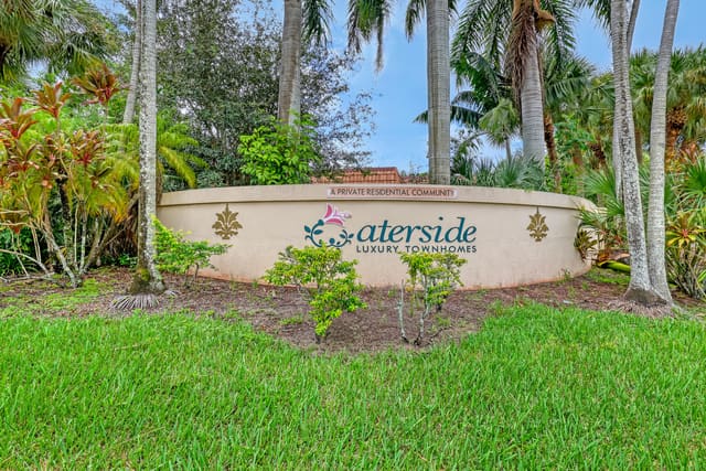 728 Mill Valley Place 728, sold in Waterside Luxury Townhomes Condo, West Palm Beach, FL