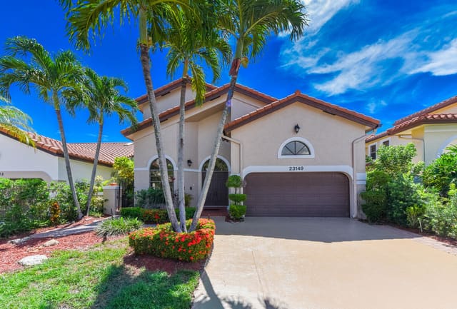 23149 Via Stel, sold in Villa Stel, Boca Raton, FL