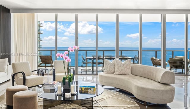 9701 Collins Avenue 1903S, sold in St. Regis Bal Harbour, Bal Harbour, FL