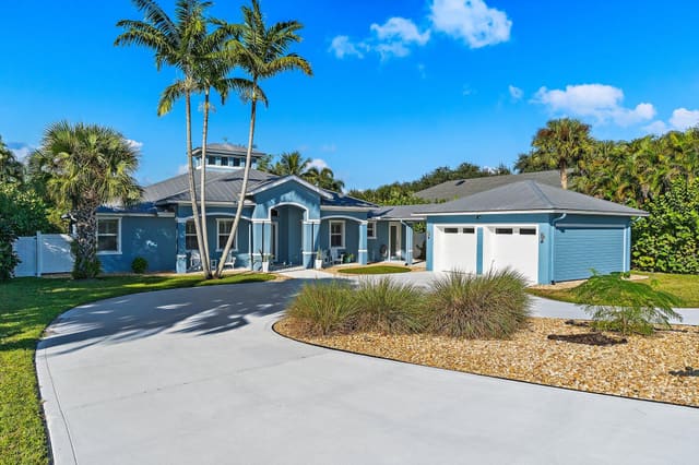 9687 SE Sharon Street, sold in Papaya Village, Hobe Sound, FL
