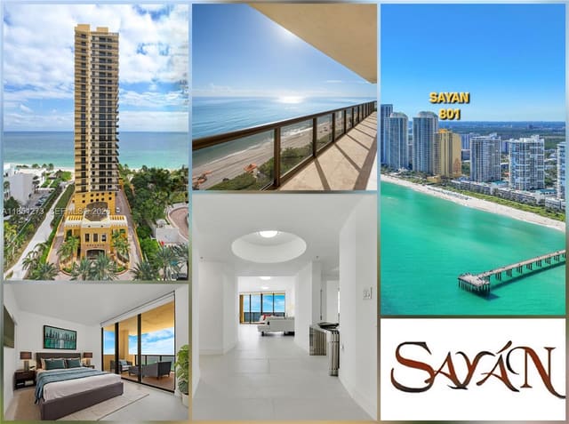 16275 Collins Avenue 801, sold in Sayan Condo, Sunny Isles Beach, FL