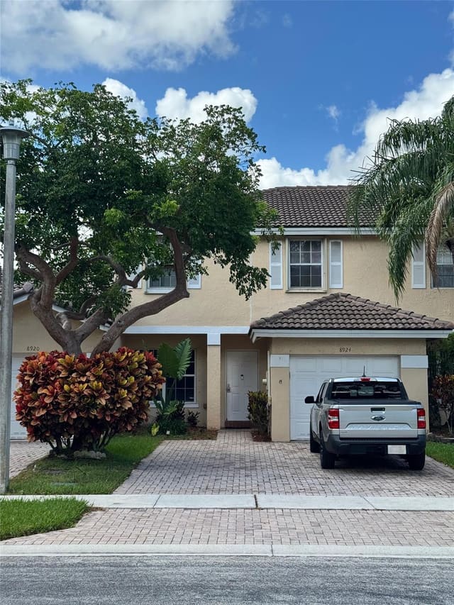 8924 NW 53rd Court, sold in Raintree Villas, Sunrise, FL