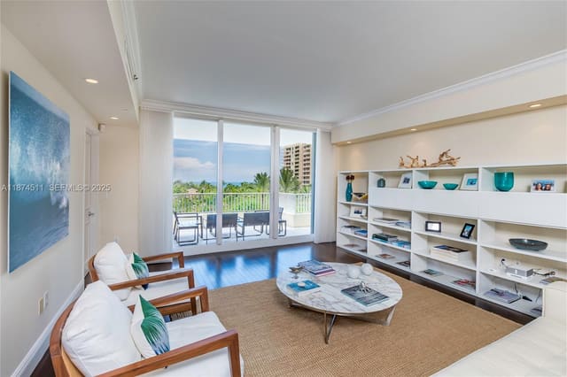 785 Crandon Boulevard 603, sold in Club Tower Two Condo, Key Biscayne, FL