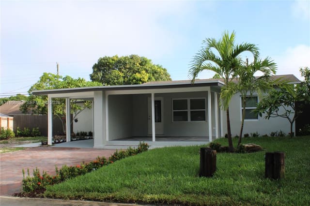 241 NE 55th Street, sold in North Andrews Terrace, Oakland Park, FL