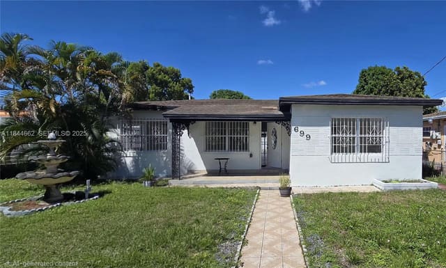 699 W 14th Street, sold in Garden Estates, Hialeah, FL