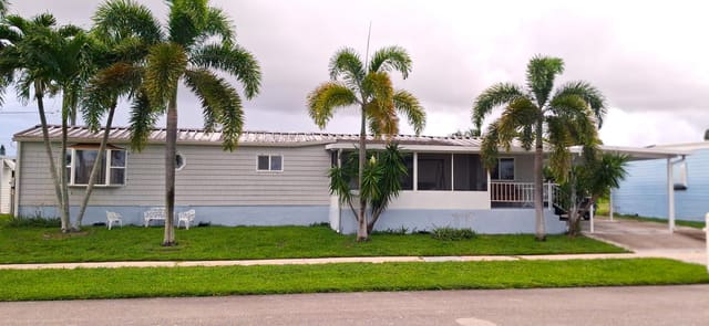 4385 Mocking Bird Drive, sold in Northern Pines Mobile Home Park 6, Boynton Beach, FL