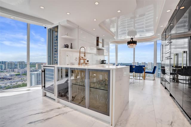 17555 Collins Avenue 3101, sold in The Pinnacle Condo, Sunny Isles Beach, FL