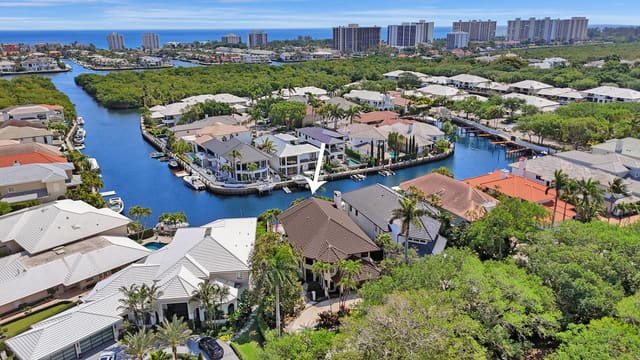 5312 Boca Marina Circle N, sold in Boca Marina, Boca Raton, FL