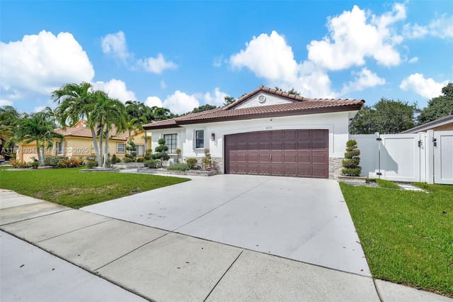 16255 SW 2nd Drive, sold in Heftler Homes At Pembroke, Pembroke Pines, FL