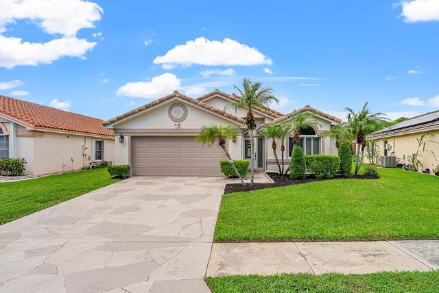 8582 Tourmaline Boulevard, sold in Rainbow Lakes, Boynton Beach, FL