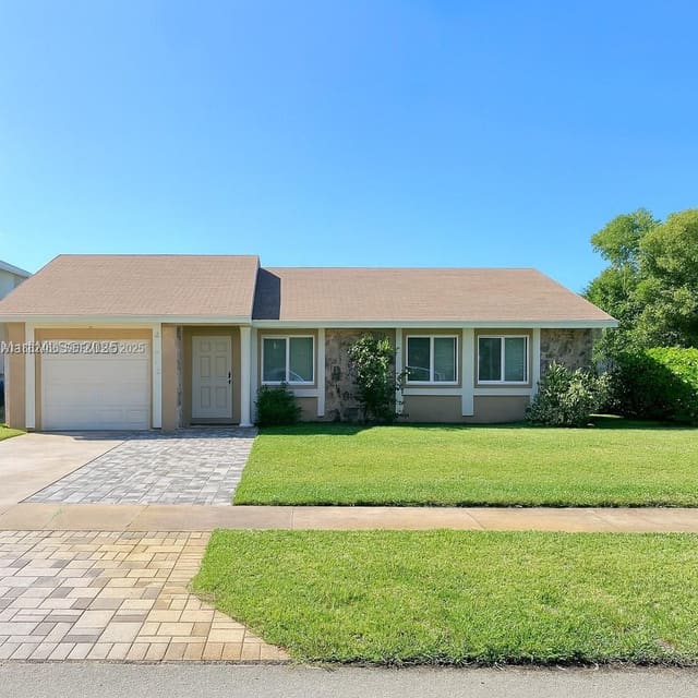 8102 SW 20th Street, sold in Burnham Woods, North Lauderdale, FL