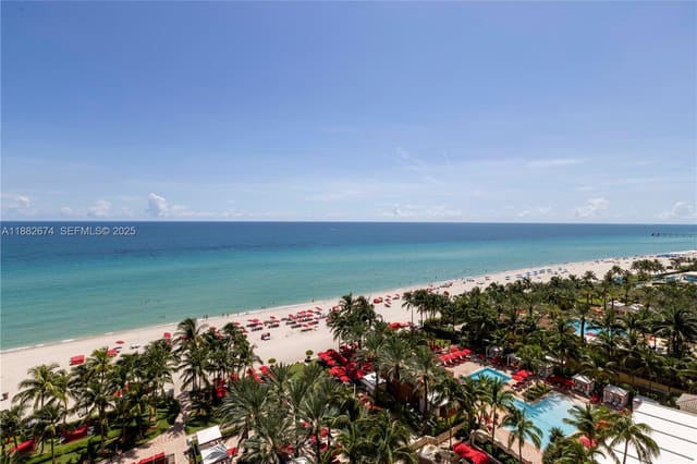 17875 Collins Avenue 1201, sold in Acqualina Ocean Residence, Sunny Isles Beach, FL
