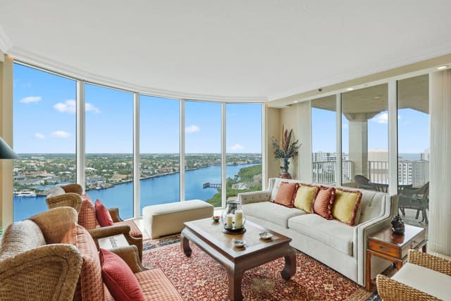 3720 S Ocean Boulevard 1408, sold in Toscana West Condo, Highland Beach, FL
