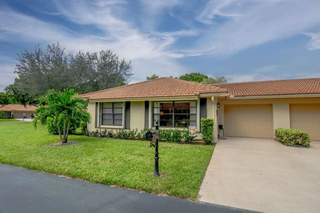 4580 Laurel Tree Road A, sold in Bent Tree Villas West Condo, Boynton Beach, FL