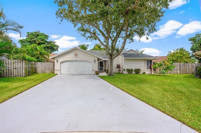 10445 NW 31st Court, sold in Welleby S W Quadrant, Sunrise, FL