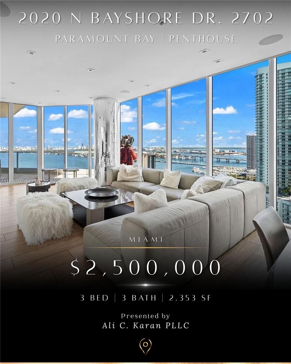2020 N Bayshore Drive 2702, Miami, FL 33137, Miami
