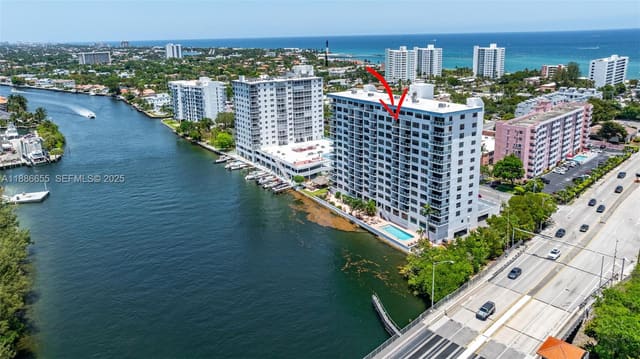 1401 N Riverside Drive 1403, sold in Waterbury Condo, Pompano Beach, FL