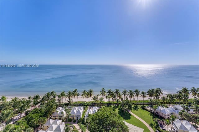 791 Crandon Blvd 1408 1408, sold in Ocean Tower Two, Key Biscayne, FL