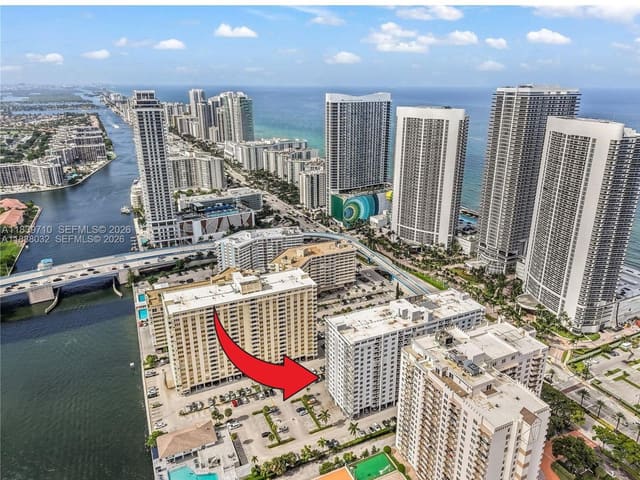 1849 S Ocean Drive 201, sold in Plaza Towers South Condo, Hallandale Beach, FL