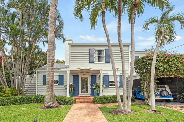 4206 Washington Road, sold in The Southend, West Palm Beach, FL