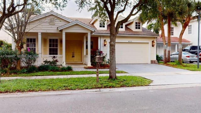 4713 Village Way, sold in Lakeside Village at Davie, Davie, FL