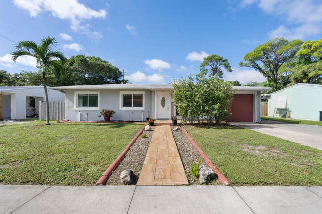1845 Ramsey Drive, sold in Lake Osborne Heights, Lake Worth Beach, FL