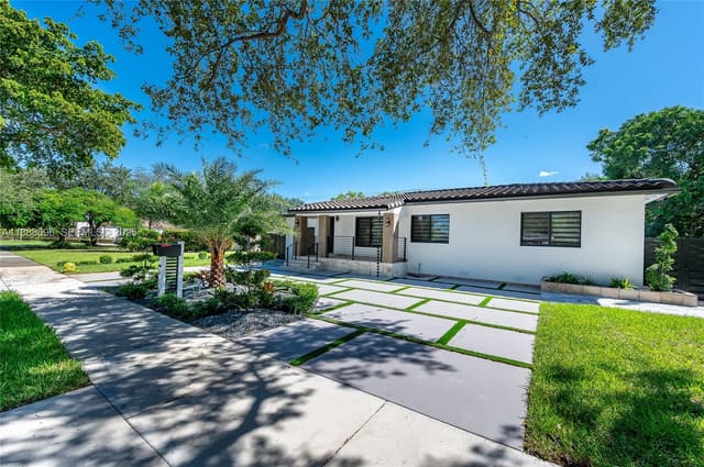 625 Miller Drive, sold in Foust Sub, Miami Springs, FL