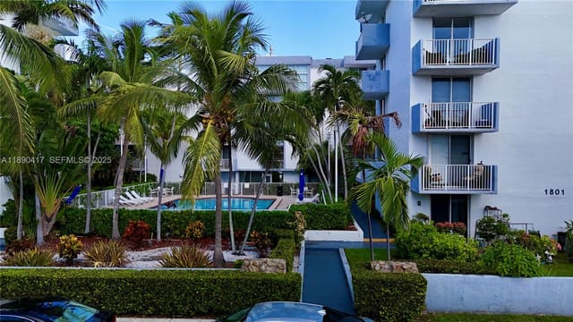1801 S Treasure Drive 110, sold in North Bay Villas Condo, North Bay Village, FL