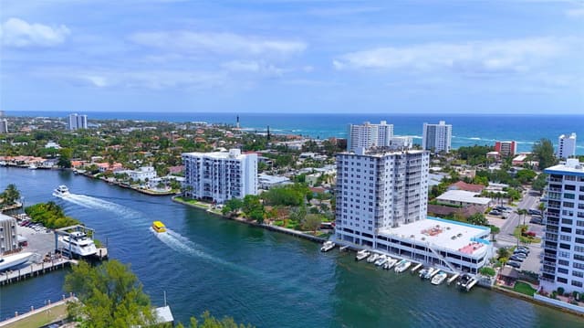1505 N Riverside Drive 1106, sold in Intracoastal Tower, Pompano Beach, FL