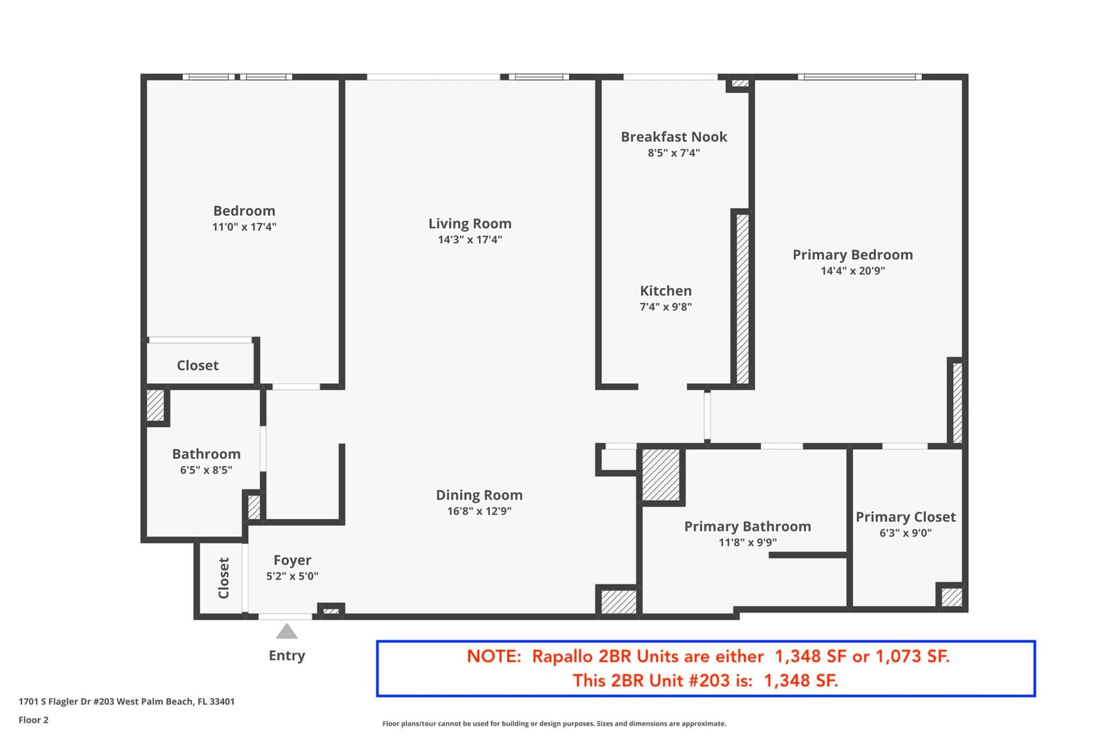 1701 S Flagler Drive 203, West Palm Beach, FL 33401 photo 6