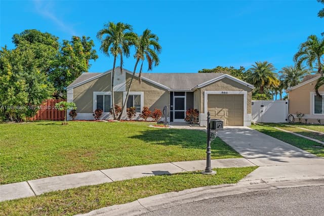 9801 Ridgecreek Road, sold in Weitzer Sub 3, Boca Raton, FL