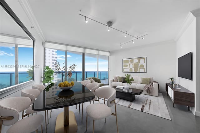 3101 S Ocean Drive 707, sold in Ocean Palms, Hollywood, FL