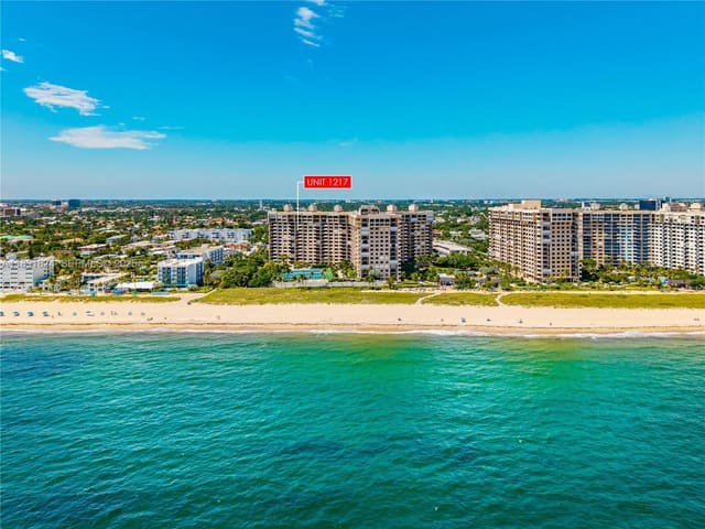 4900 N Ocean Boulevard 1217, sold in Sea Ranch Club B Condo, Lauderdale By The Sea, FL