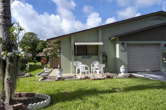 1730 Palmland Drive, sold in Chanteclair Villas Condo One, Boynton Beach, FL